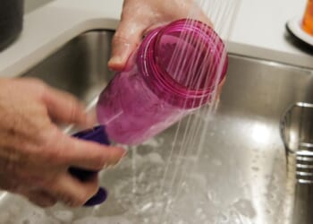 Yes, you do need to clean your water bottle