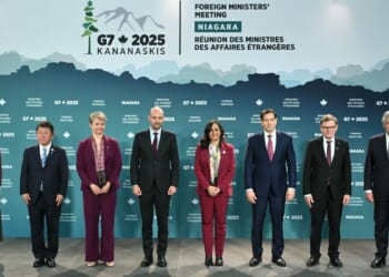 Diplomats will talk with Ukraine's foreign minister at the G7 meeting in Canada