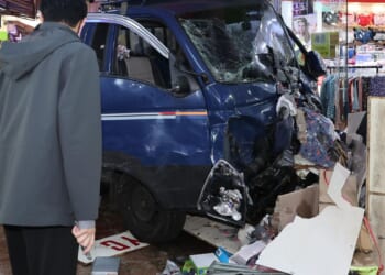 Truck hits pedestrians in South Korea market, killing two people and injuring 18
