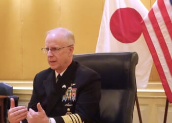 Top U.S. admiral says he's watching China's rapid naval buildup closely
