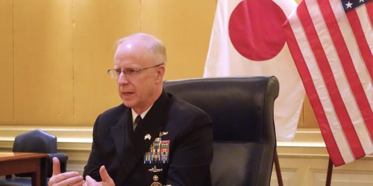 Top U.S. admiral says he's watching China's rapid naval buildup closely