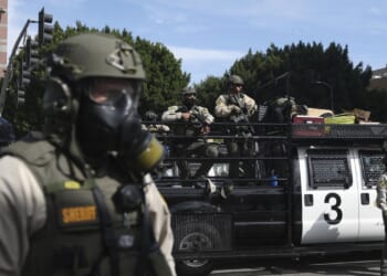 DOJ sues to stop California's anti-ICE no-masking law