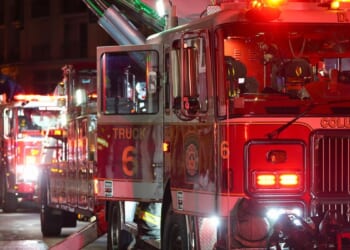 Fire erupts at Laos Embassy; no one injured