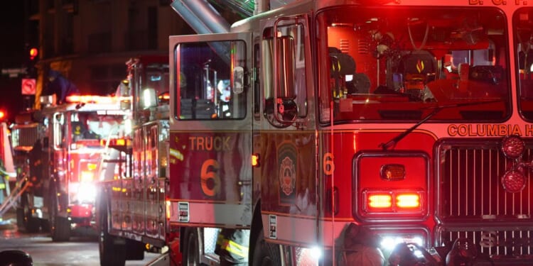 Fire erupts at Laos Embassy; no one injured