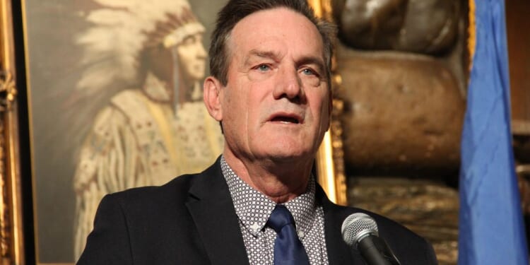 South Dakota Gov. Larry Rhoden announces he will run next year for a full term