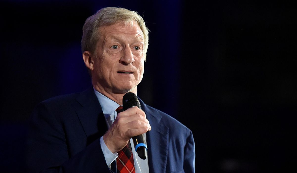 Billionaire Tom Steyer announces bid for California governor