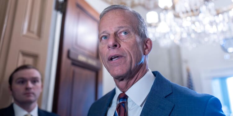 John Thune says damages from Arctic Frost spying would go to the Treasury, not senators