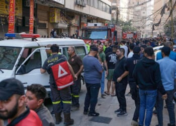 In first strike on Beirut in months, Israel targets Hezbollah chief