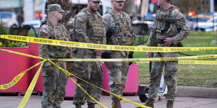Two National Guard troops critically wounded in shooting near White House, suspect seized