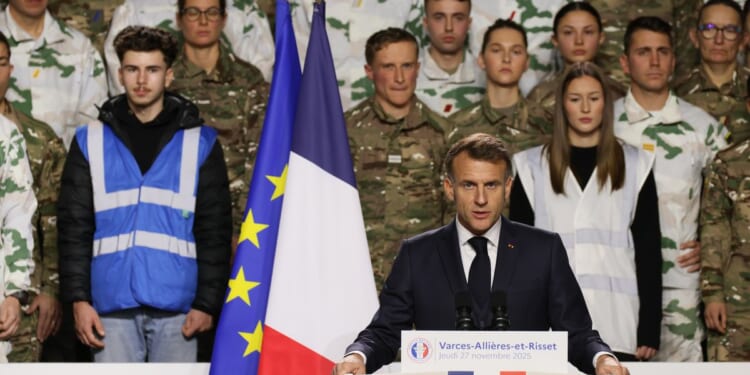 French President Emmanuel Macron unveils new 10-month voluntary military service