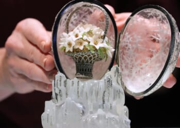 Faberge egg crafted for Russian royalty is expected to sell for more than $26 million
