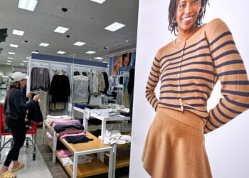 A customer shops at a retail store in Arlington Heights, Illinois, in a file photo from Sept. 23.