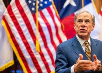 Texas Gov. Greg Abbott speaks during a news conference in the State Capitol on Aug. 15, 2025, in Austin, Texas.