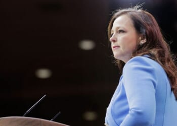 Jenny Beth Martin, president of Tea Party Patriots, speaks during the 41st annual Conservative Political Action Conference at the Gaylord International Hotel and Conference Center on March 8, 2014, in National Harbor, Maryland.