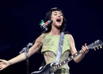 Katy Perry performs onstage during the Katy Perry The Lifetimes Tour 2025 at CDMX Arena on April 23, 2025, in Mexico City, Mexico.