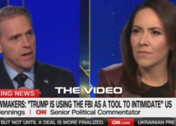 Scott Jennings and Xochitl Hinojosa clashed during a CNN panel on Nov. 25, 2025, about Democrats claiming that President Donald Trump may have issued illegal military orders.