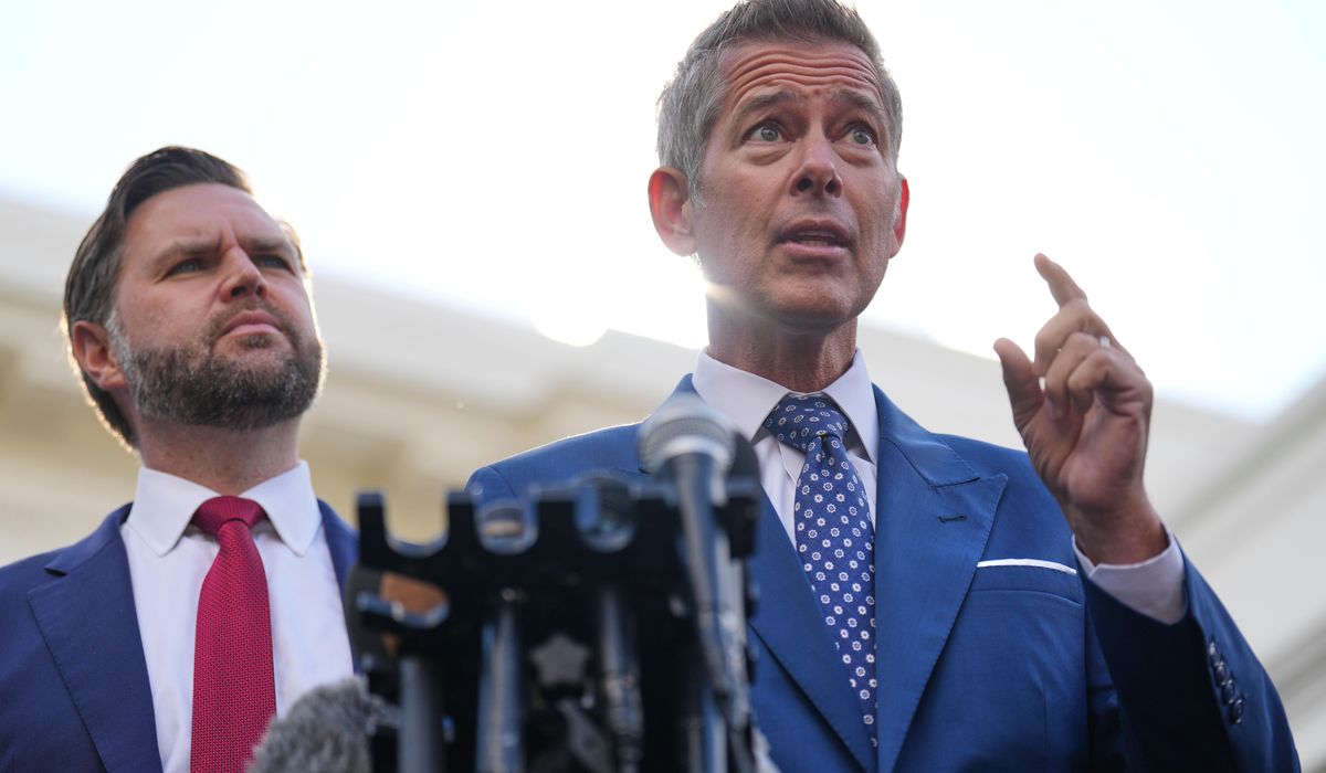 Transportation Secretary Sean Duffy describes potentially dangerous skies in final days of shutdown