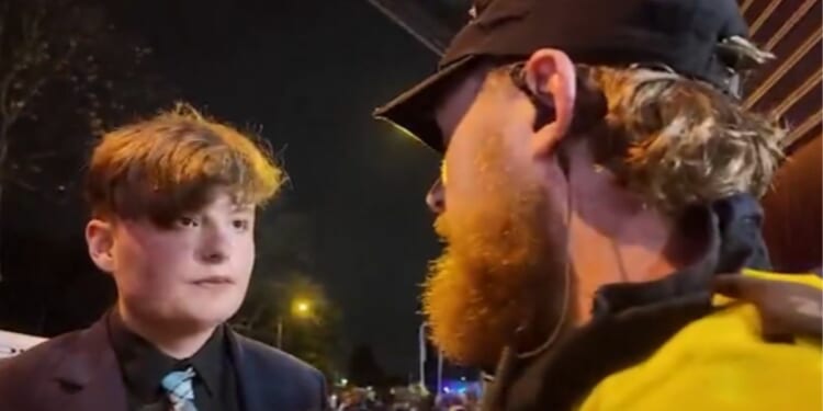 British Christian activist Young Bob was arrested on Nov. 6, 2025, during a debate with a Muslim at Speaker's Corner in London, England.