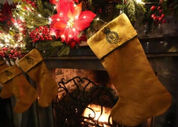 A very royal Christmas. King Charles III's charity auctions stockings made from monarch's drapes