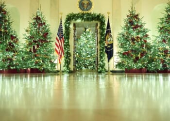 First lady Melania Trump reveals White House holiday decor, her theme 'Home Is Where the Heart Is'