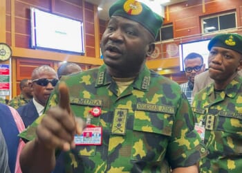 Nigerian president nominates ex-military chief for defense minister after he was forced out