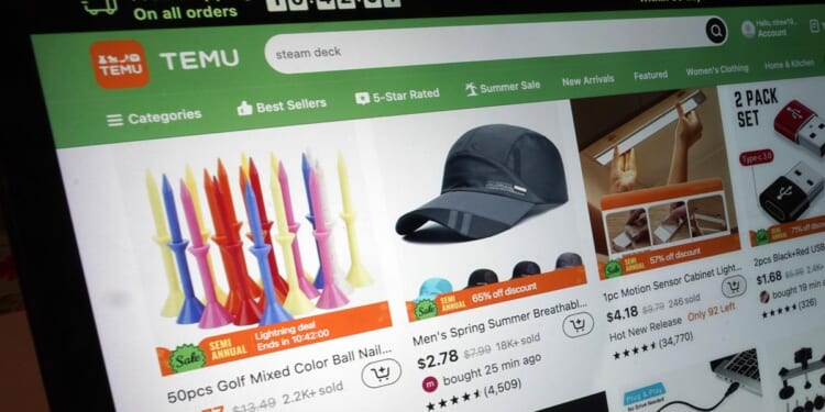 Sen. Cotton urges Homeland Security to probe Temu, Shein for counterfeit knockoffs of U.S. products