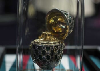 New Zealand man accused of stealing 'Octopussy'-themed Faberge egg locket by swallowing it