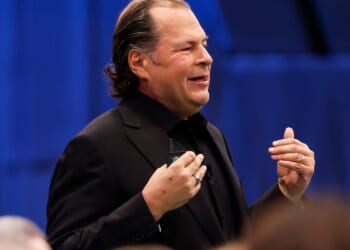Salesforce CEO vies to overcome investors' AI skepticism while touting company's quarterly numbers