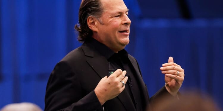 Salesforce CEO vies to overcome investors' AI skepticism while touting company's quarterly numbers