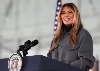 First lady Melania Trump says more children rejoining families amid Russia-Ukraine war