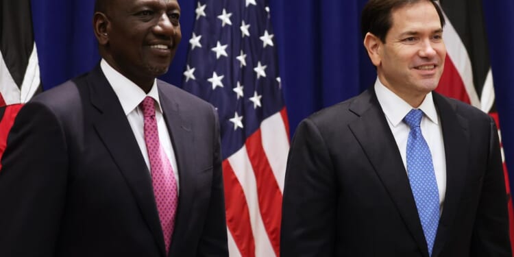 U.S. and Kenya sign first of what are expected to be many 'America First' global health deals