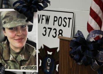 Trump orders U.S. flags lowered to half-staff in honor of slain National Guard soldier