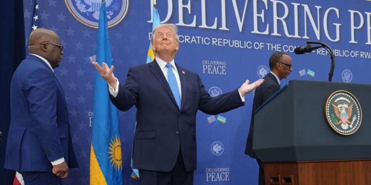 Trump signs peace and mineral deals with leaders of Rwanda, Democratic Republic of Congo