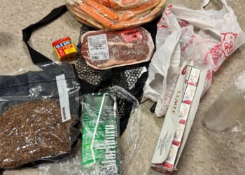 Drone drops steak and crab legs for prisoner feast but South Carolina guards find it first