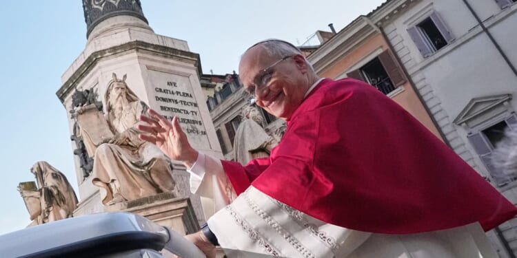 Pope Leo gets into Christmas spirit with prayer for peace at Spanish Steps