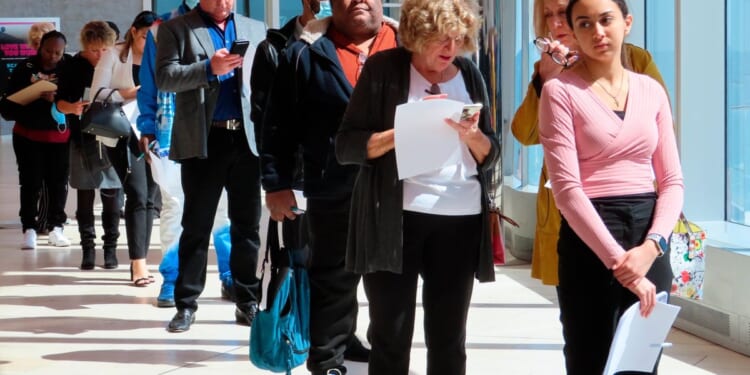 U.S. job openings barely budged in October, coming in just below 7.7M