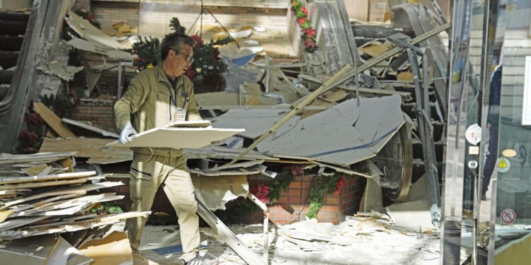 Japan assesses damage from 7.5 magnitude earthquake that injured 34