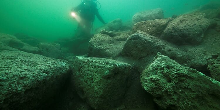 Archaeologists find 2,000-year-old pleasure barge with Greek graffiti off coast of Egypt