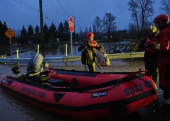 Pacific Northwest braces for more rain after a powerful storm caused flooding and rescues