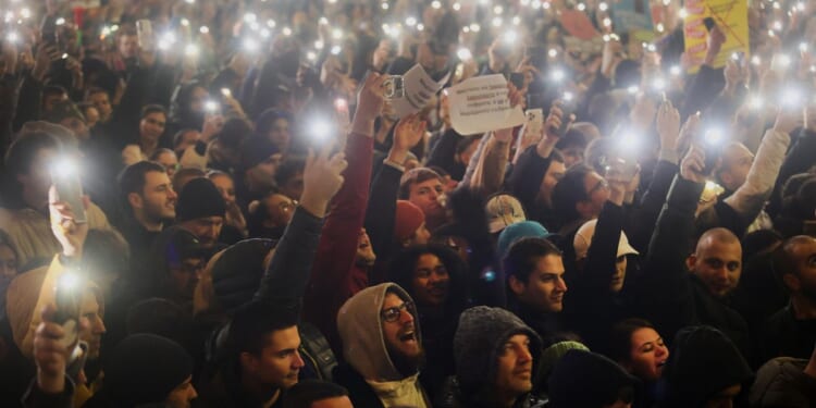 Tens of thousands join anti-government protests across Bulgaria