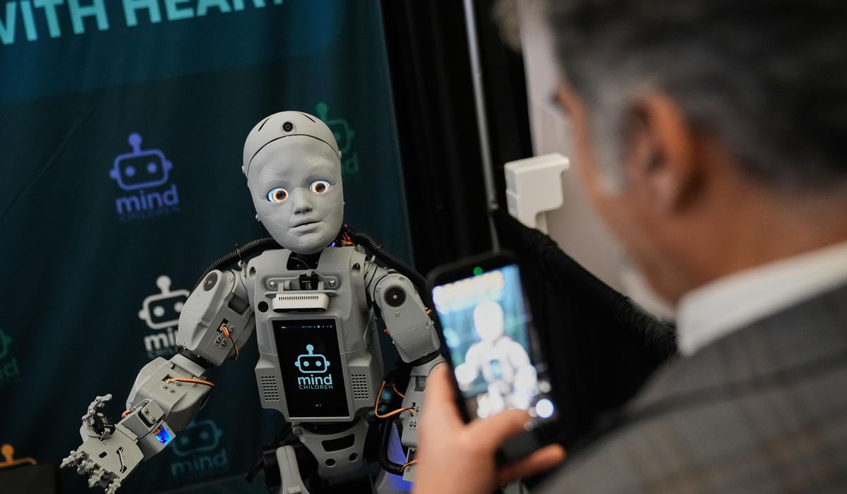 Humanoid robots take the stage at Silicon Valley summit, but skepticism remains