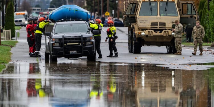 Arctic air plunges south as Pacific Northwest remains on guard after severe flooding