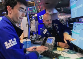 U.S. stocks slipping at the start of a week full of economic updates