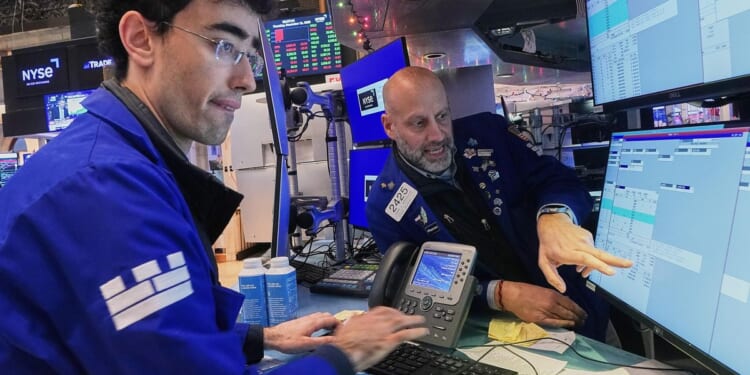 U.S. stocks slipping at the start of a week full of economic updates