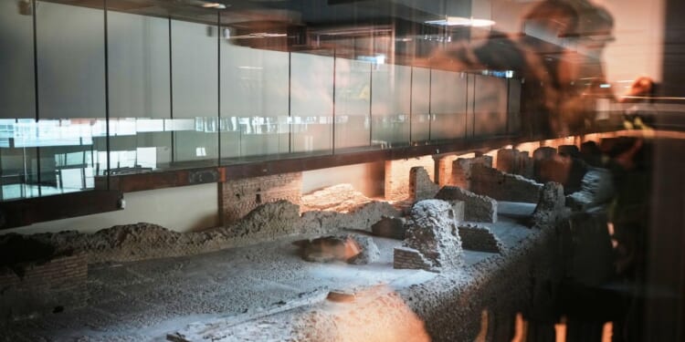 Rome opens long-awaited Colosseum subway station, with displays of unearthed artifacts