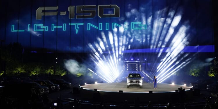 Ford discontinuing its all-electric F-150 truck, taking billions in losses