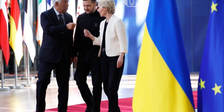 EU leaders in high-stakes summit prepare to take unprecedented steps to help Ukraine