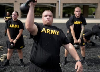 U.S. military recruiting hits 15-year high under Trump administration policies