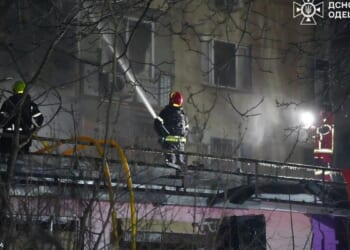 Russian drones strike Ukraine's Odesa and injure 6, including children