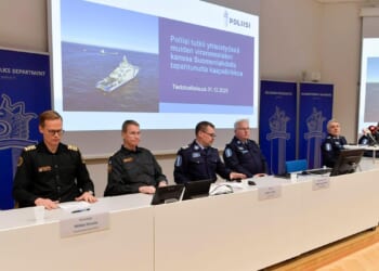 Authorities investigating damage to undersea telecommunications cable in Gulf of Finland